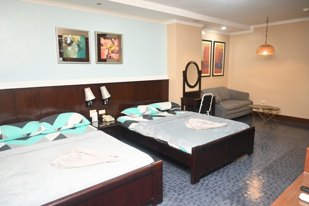 Affordable hotel room at Cebu Pensione Plaza in Cebu City