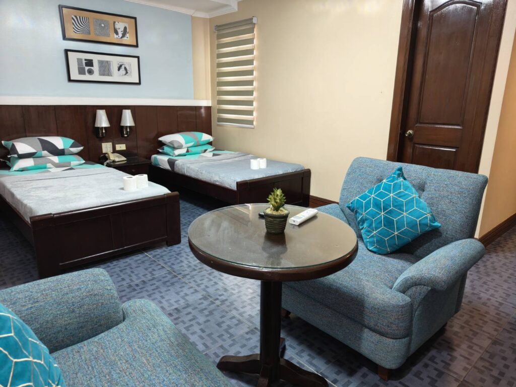 Affordable hotel room at Cebu Pensione Plaza in Cebu City