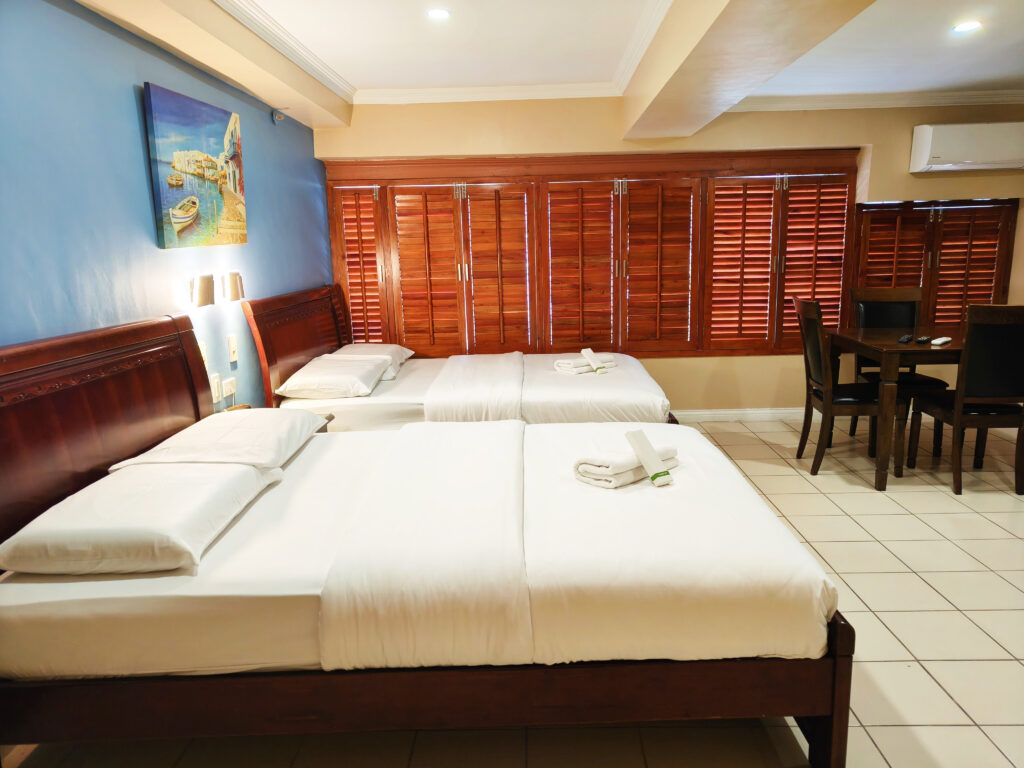 Affordable hotel room at Cebu Pensione Plaza in Cebu City