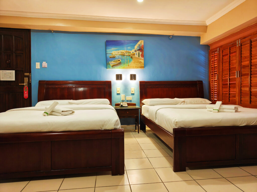 Affordable hotel room at Cebu Pensione Plaza in Cebu City